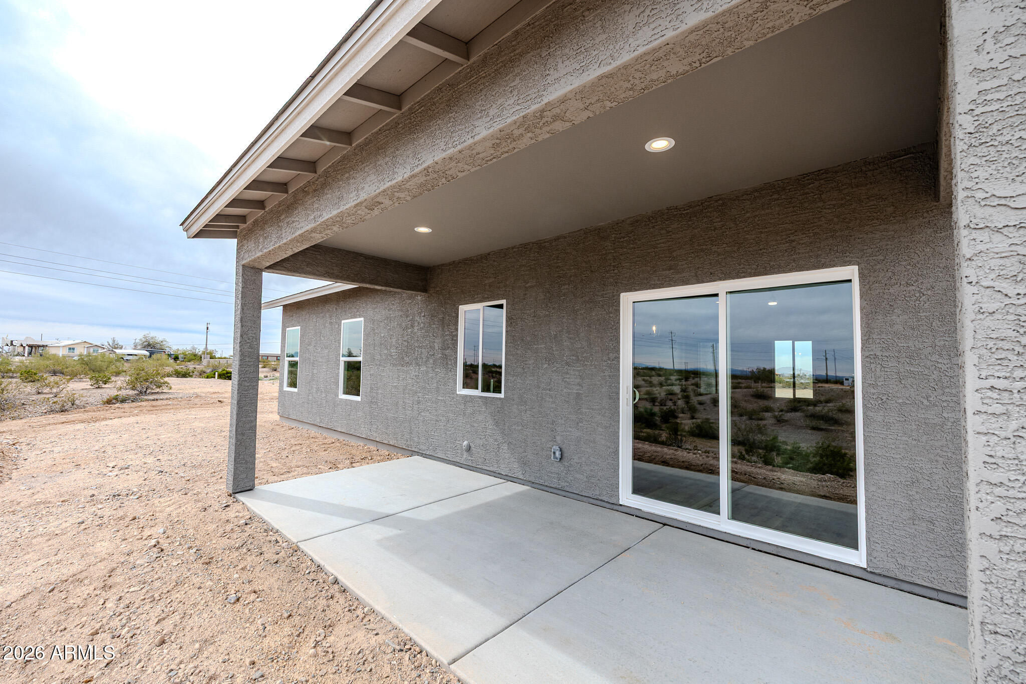 11459 East Adamsville Road Florence, AZ 85132 - Photo 43 of 63 a view of a house with a backyard