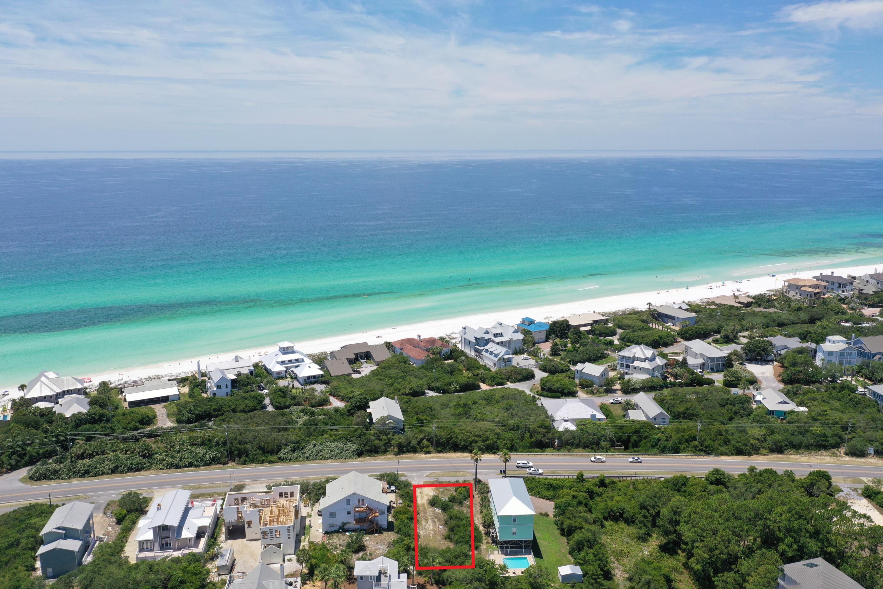 Lot 12 Beach Highlands Santa Rosa Beach Santa Rosa Beach, FL 32459 - Photo 4 of 8 an aerial view of a