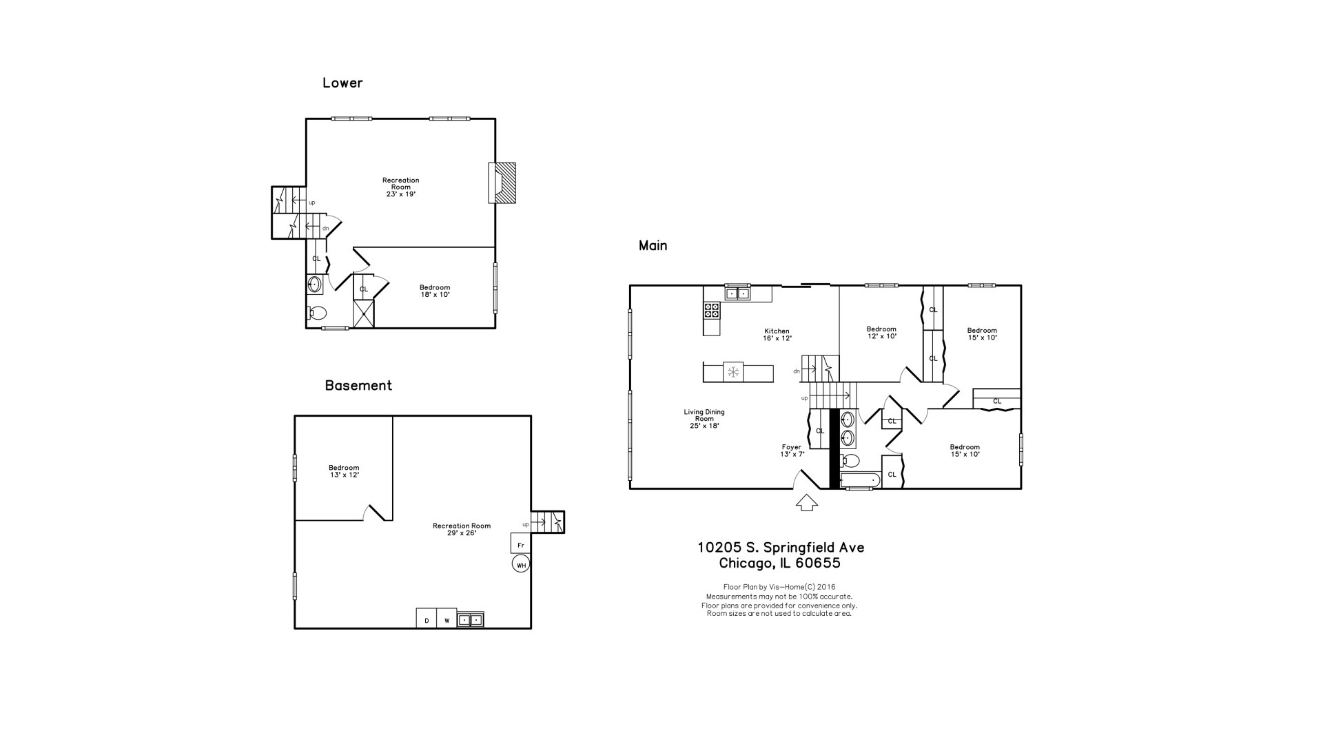 10205 South Springfield Avenue Chicago, IL 60655 - Photo 34 of 34 a picture of a room with a white wall and a picture