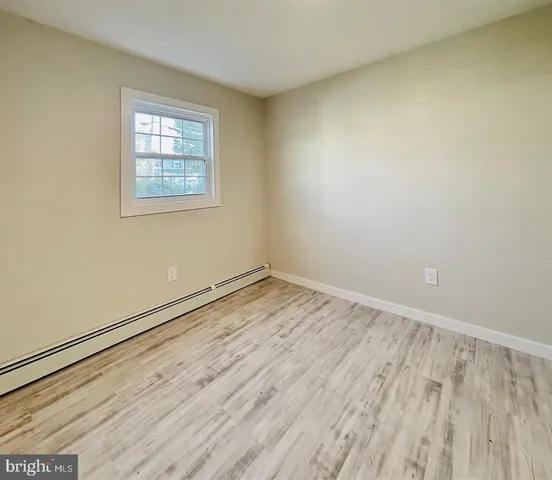 a view of a storage & utility room in empty room