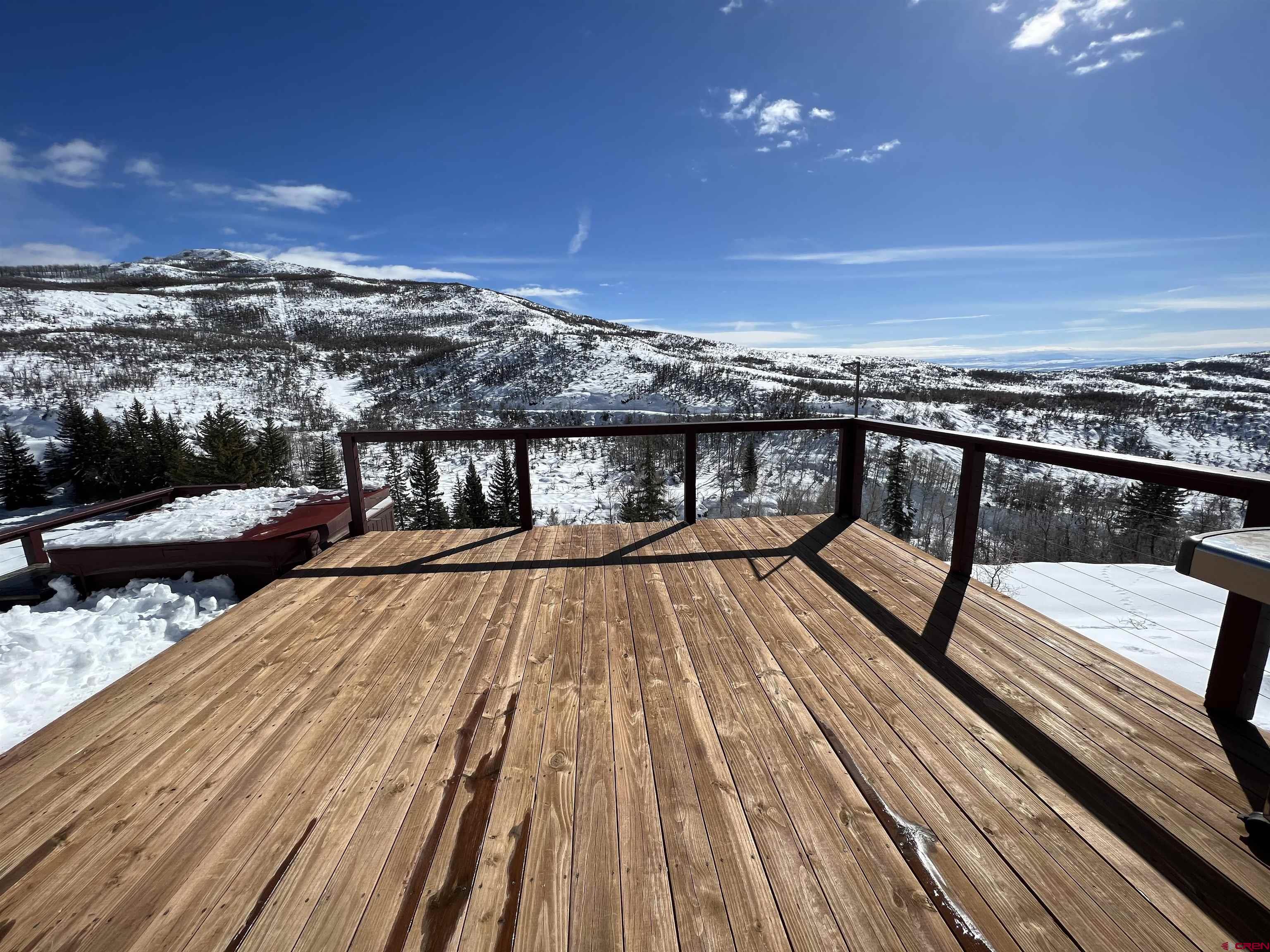 22350 Surface Creek Road Cedaredge, CO 81413 - Photo 13 of 32 a view of roof deck with patio