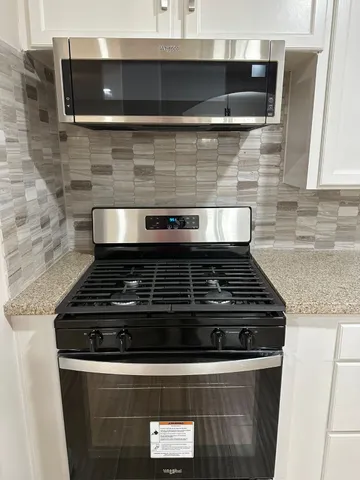 a close view of stove