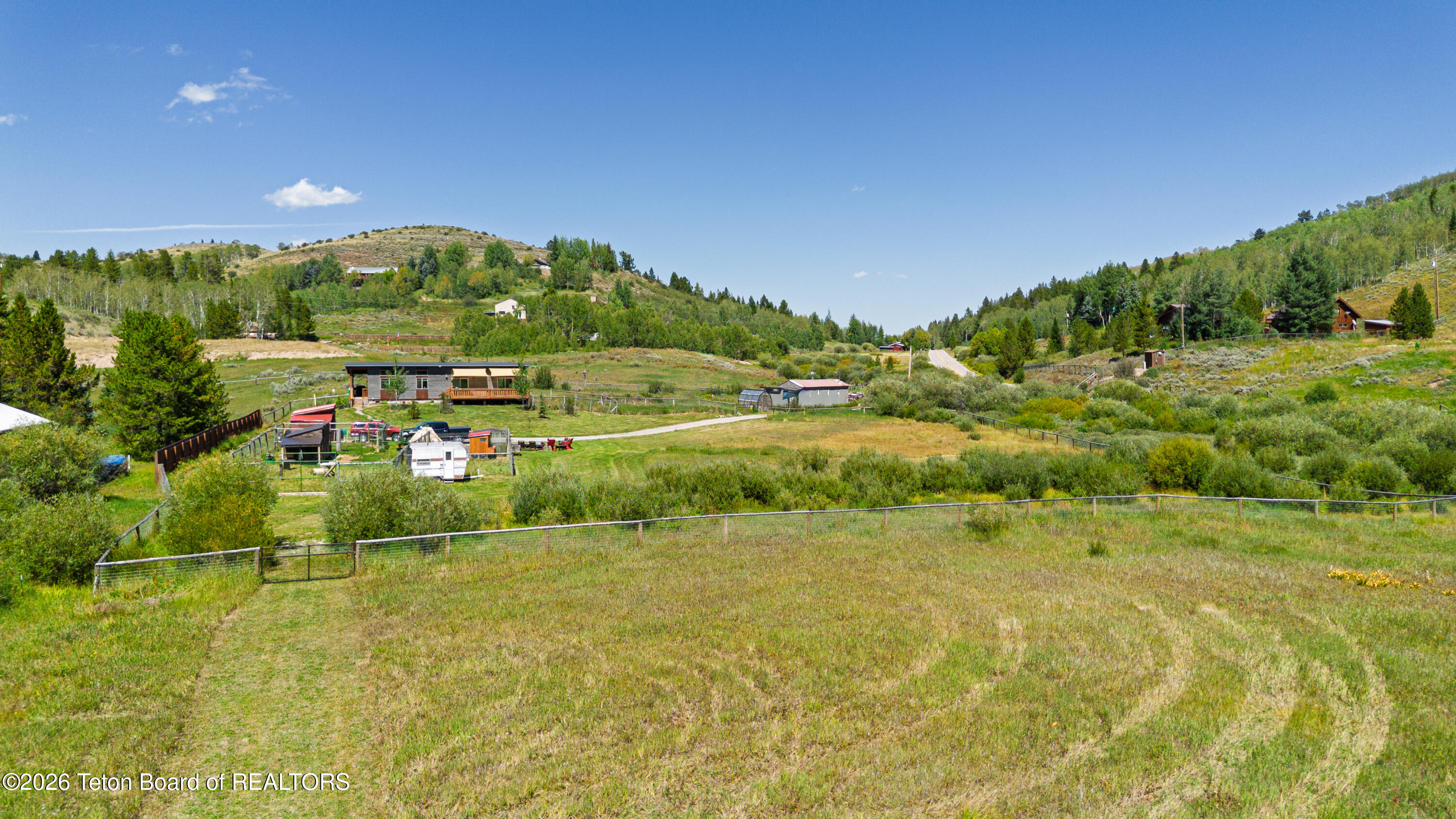 7955 South Fall Creek Road Wilson, WY 83014 - Photo 17 of 22 Lot View from South