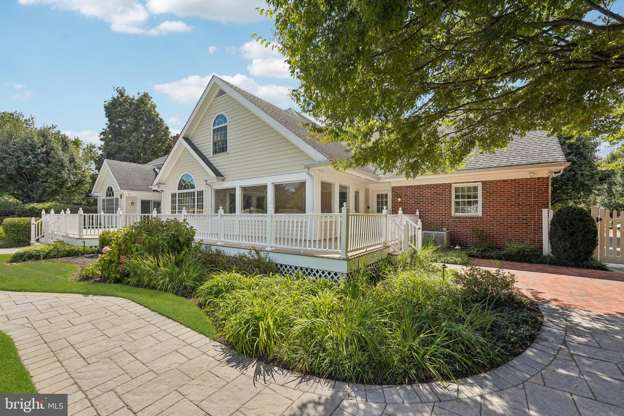 12 Paddock Drive New Hope, PA 18938 - Photo 33 of 42 a front view of a house with a garden