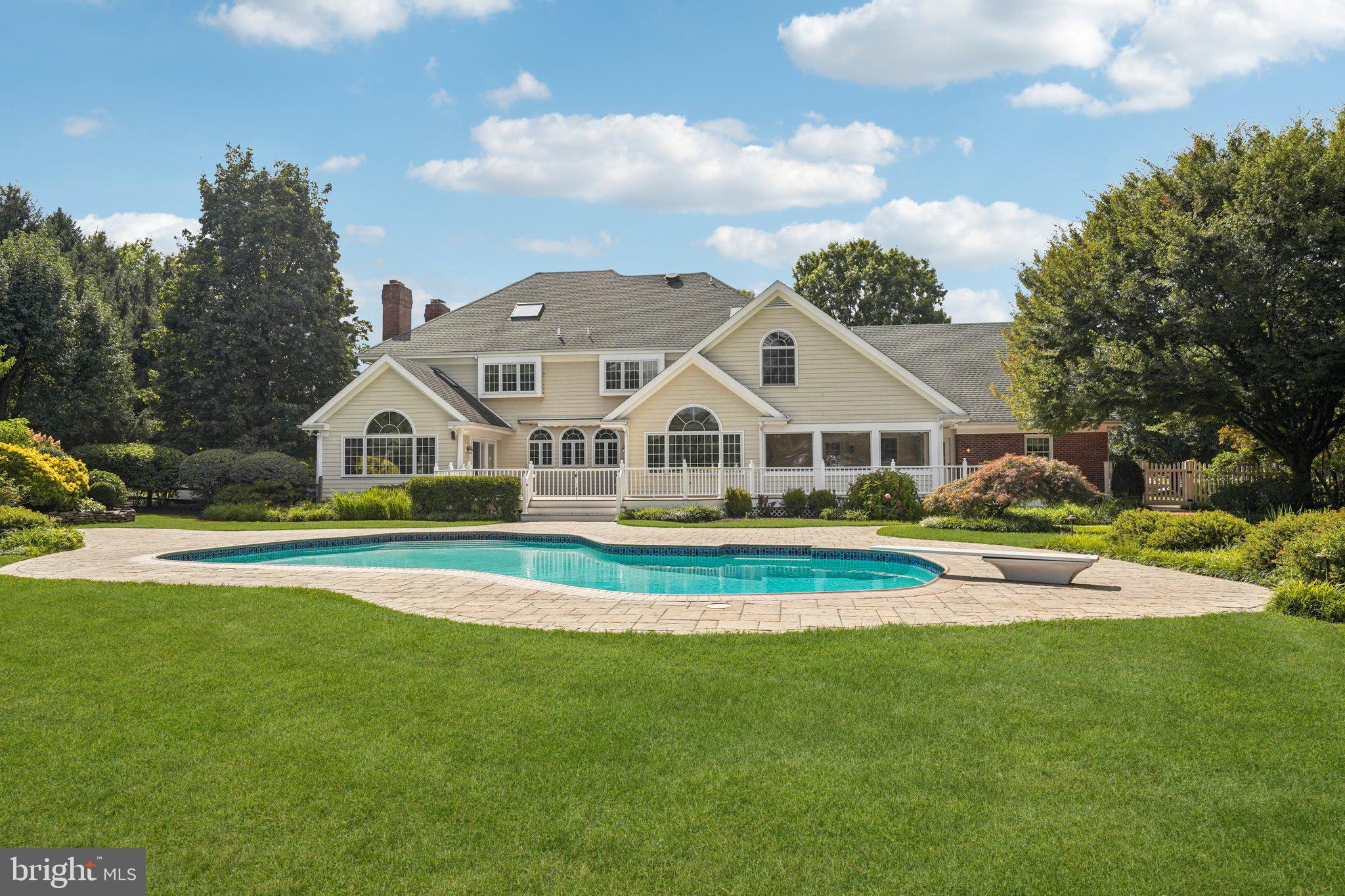 12 Paddock Drive New Hope, PA 18938 - Photo 36 of 42 a view of house with garden and entertaining space