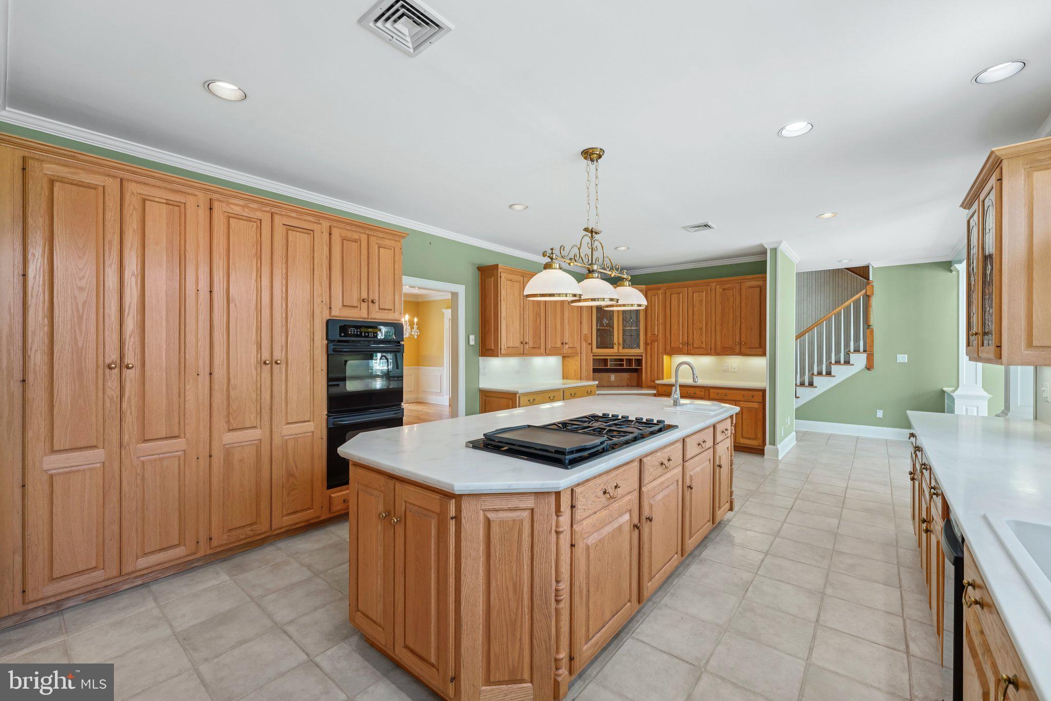12 Paddock Drive New Hope, PA 18938 - Photo 8 of 42 a kitchen with stainless steel appliances granite countertop a stove a sink dishwasher and a refrigerator