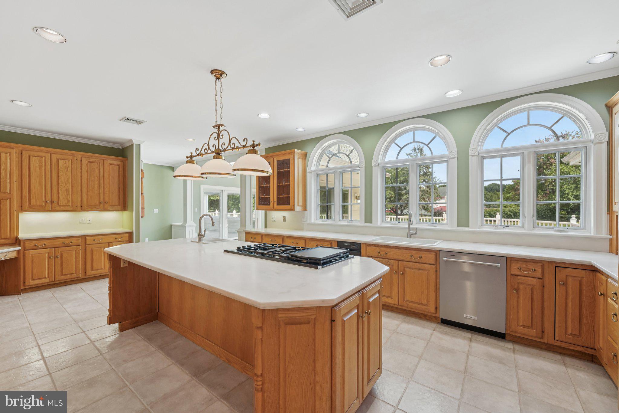 12 Paddock Drive New Hope, PA 18938 - Photo 9 of 42 a kitchen with stainless steel appliances granite countertop a stove and a white cabinets