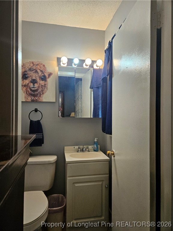 4547 Legion Road Hope Mills, NC 28348 - Photo 22 of 24 a bathroom with a toilet sink and mirror