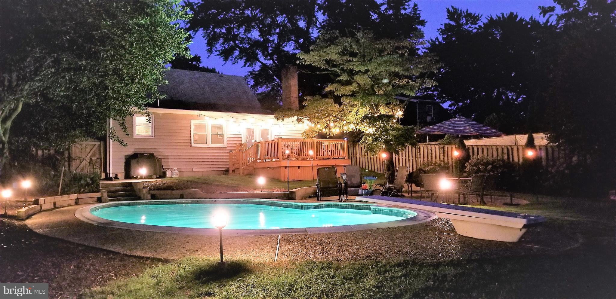 2926 Chestnut Road Edgewater, MD 21037 - Photo 23 of 30 Enjoy evening swims with the perfect lighting