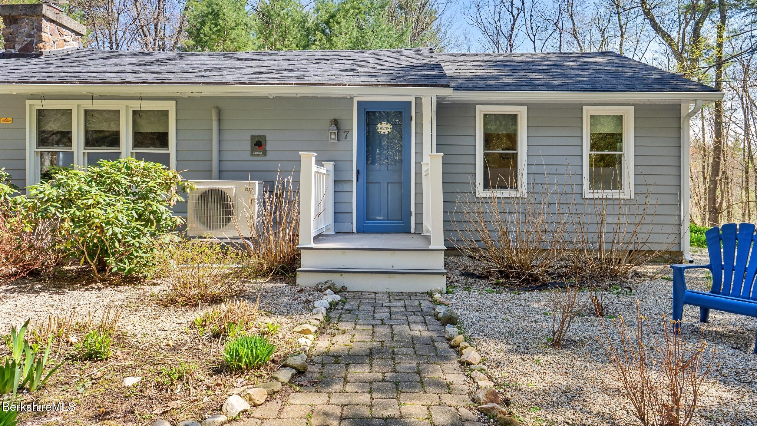 7 Lake Buel Road Great Barrington, MA 01230 - Photo 6 of 42 a front view of a house with garden