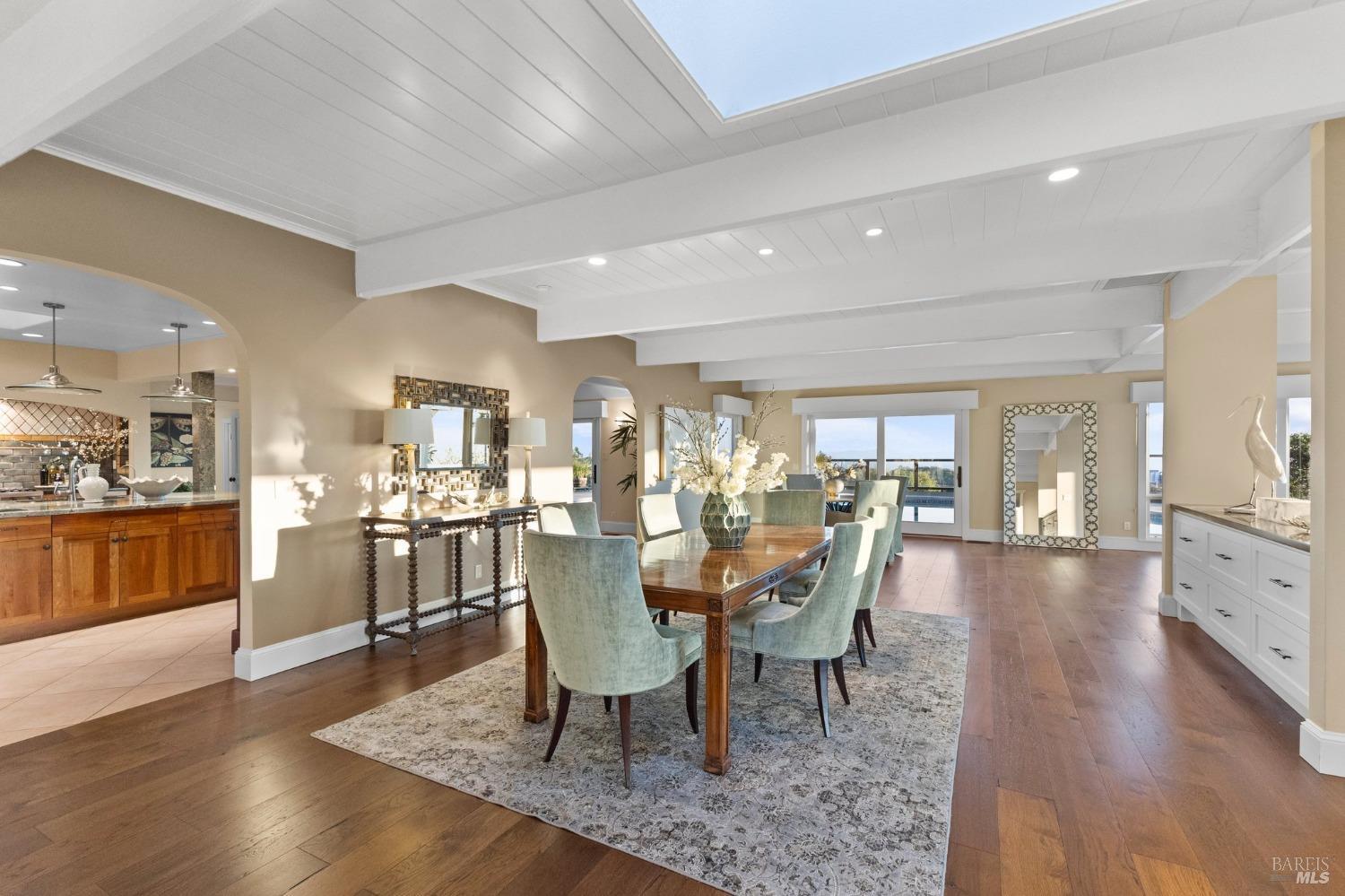 4680 Acacia Lane Penngrove, CA 94951 - Photo 15 of 83 a view of a dining room with furniture window and wooden floor