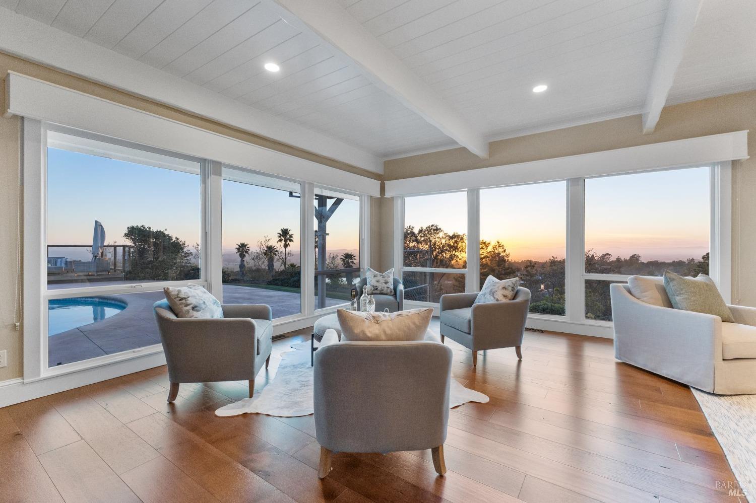 4680 Acacia Lane Penngrove, CA 94951 - Photo 22 of 83 a living room with couch and a view of kitchen