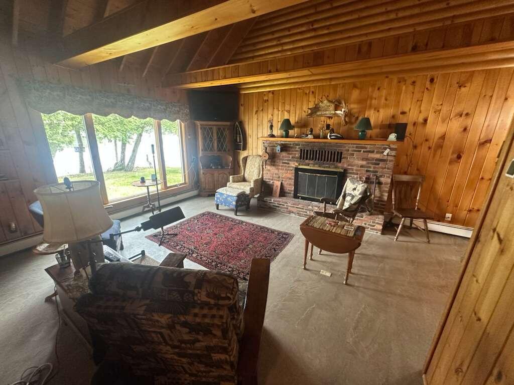 736 W Road Portage Lake, ME 04768 - Photo 14 of 31 Living Room
