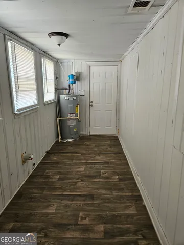 a room with storage and utility