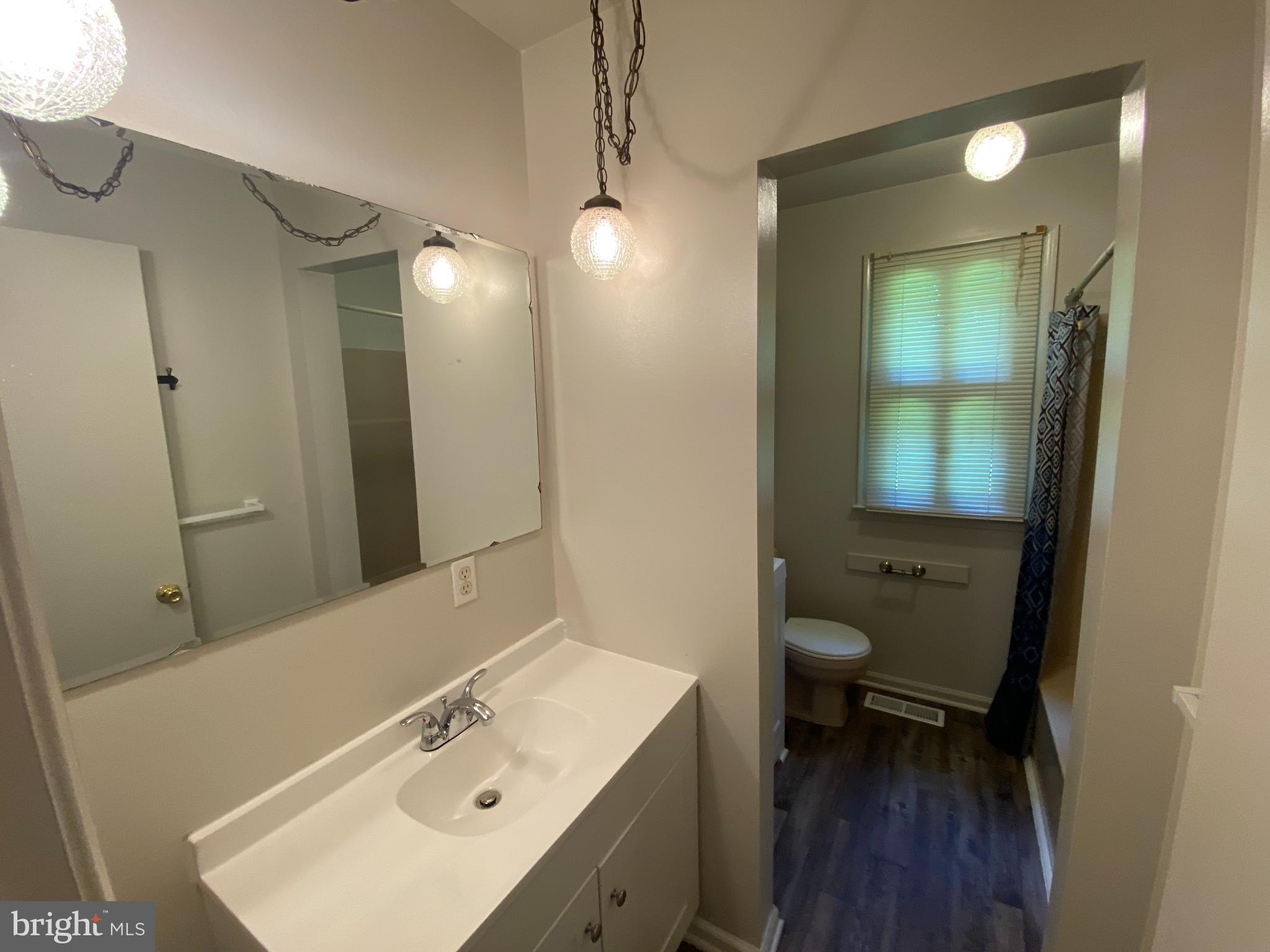 8444 Indiantown Road King George, VA 22485 - Photo 18 of 22 a bathroom with a sink a toilet and a mirror