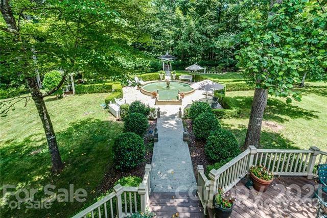 2932 High Ridge Road Charlotte, NC 28270 - Photo 21 of 26 a view of backyard with green space