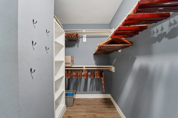 a view of stairs