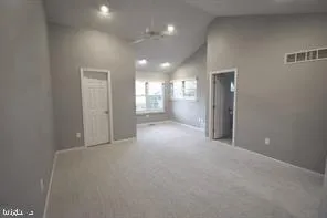 a view of empty room