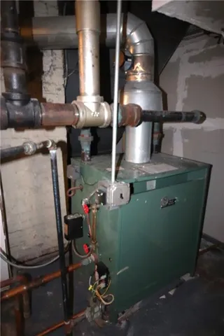 a view of water heater room