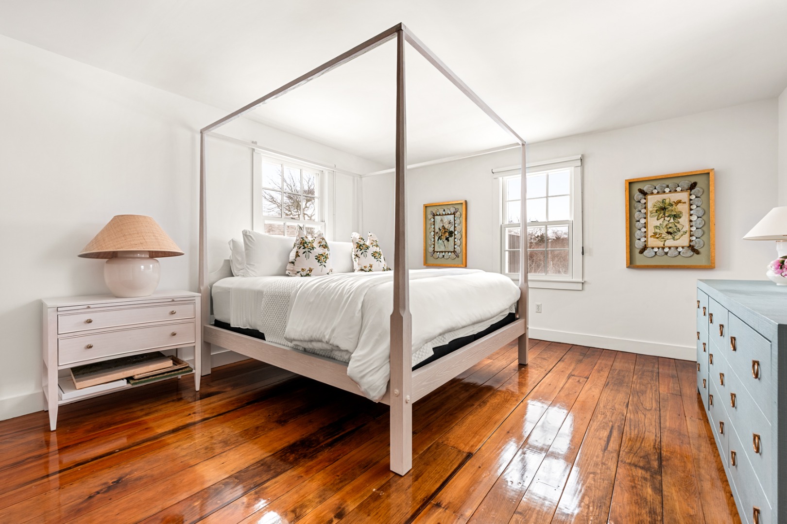 6 Fargo Way Nantucket, MA 02554 - Photo 19 of 28 a bedroom with a bed and a dresser
