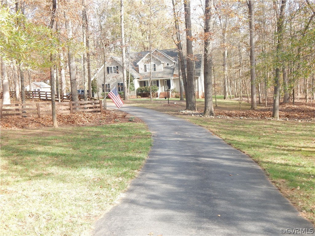 1389 Palmore Road Powhatan, VA 23139 - Photo 1 of 38 Secluded with paved drive.