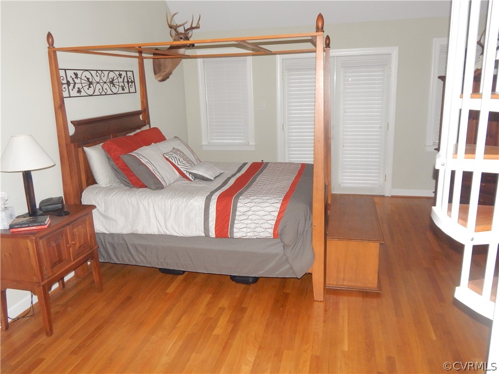 1389 Palmore Road Powhatan, VA 23139 - Photo 25 of 38 1st floor Master Bedroom with doors leading to you