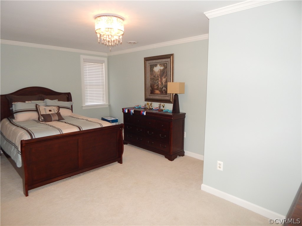 1389 Palmore Road Powhatan, VA 23139 - Photo 31 of 38 Upstairs Master with a walk in closet and a 2nd cl