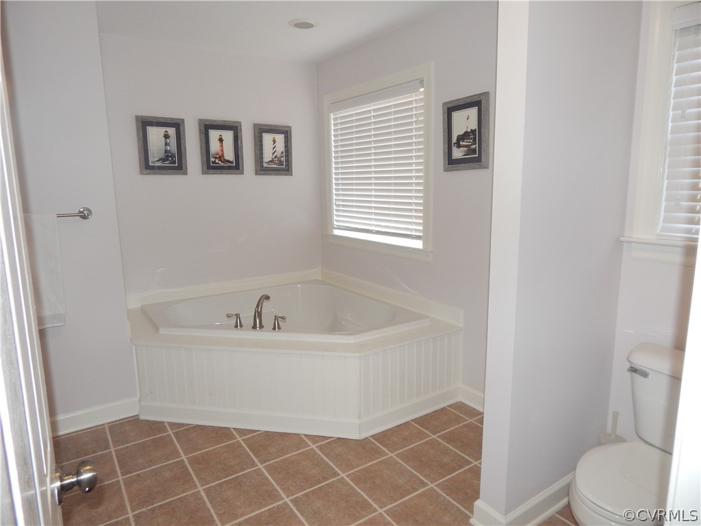 1389 Palmore Road Powhatan, VA 23139 - Photo 32 of 38 Upstairs Master Bath with tub and shower and doubl