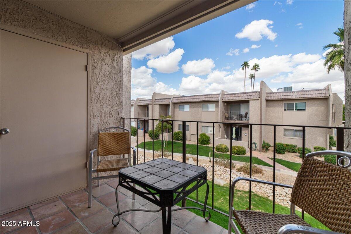 7430 East Chaparral Road, Unit A239 Scottsdale, AZ 85250 - Photo 20 of 28 27-Back patio