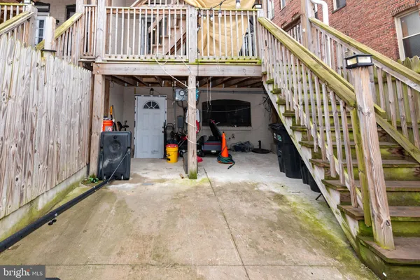 a view of outdoor space and deck