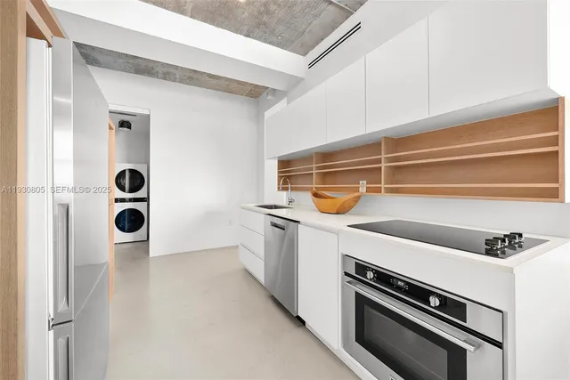 a view of kitchen appliances