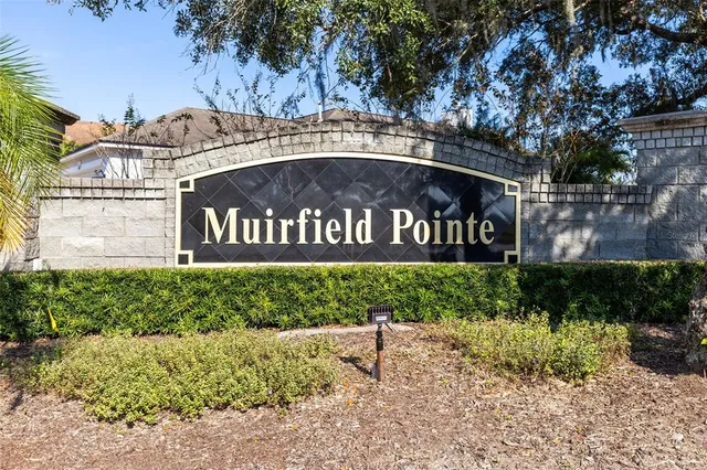 a view of sign board