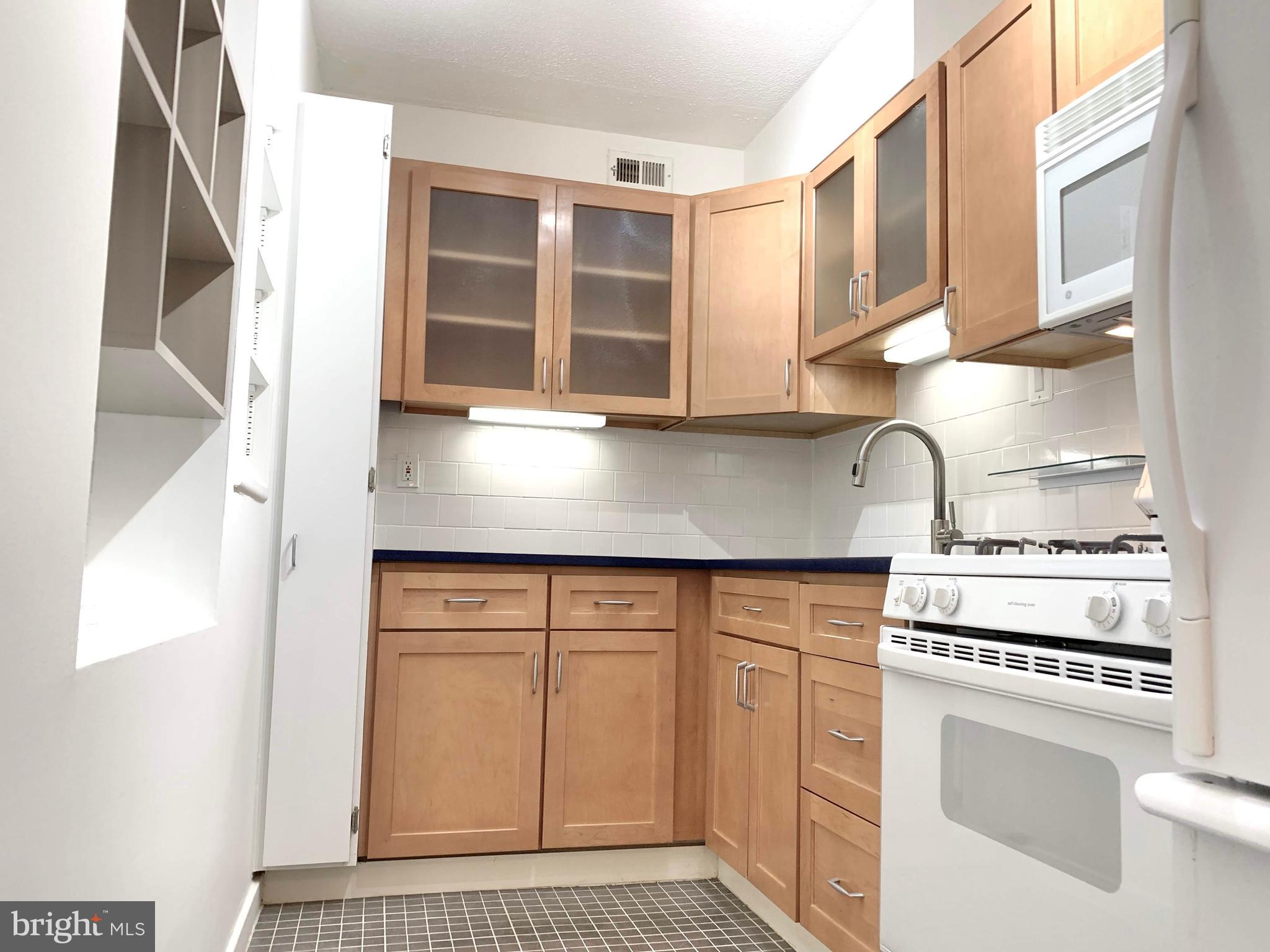 490 M Street Southwest, Unit W603 Washington, DC 20024 - Photo 5 of 31 Lovely kitchen with gas cooking