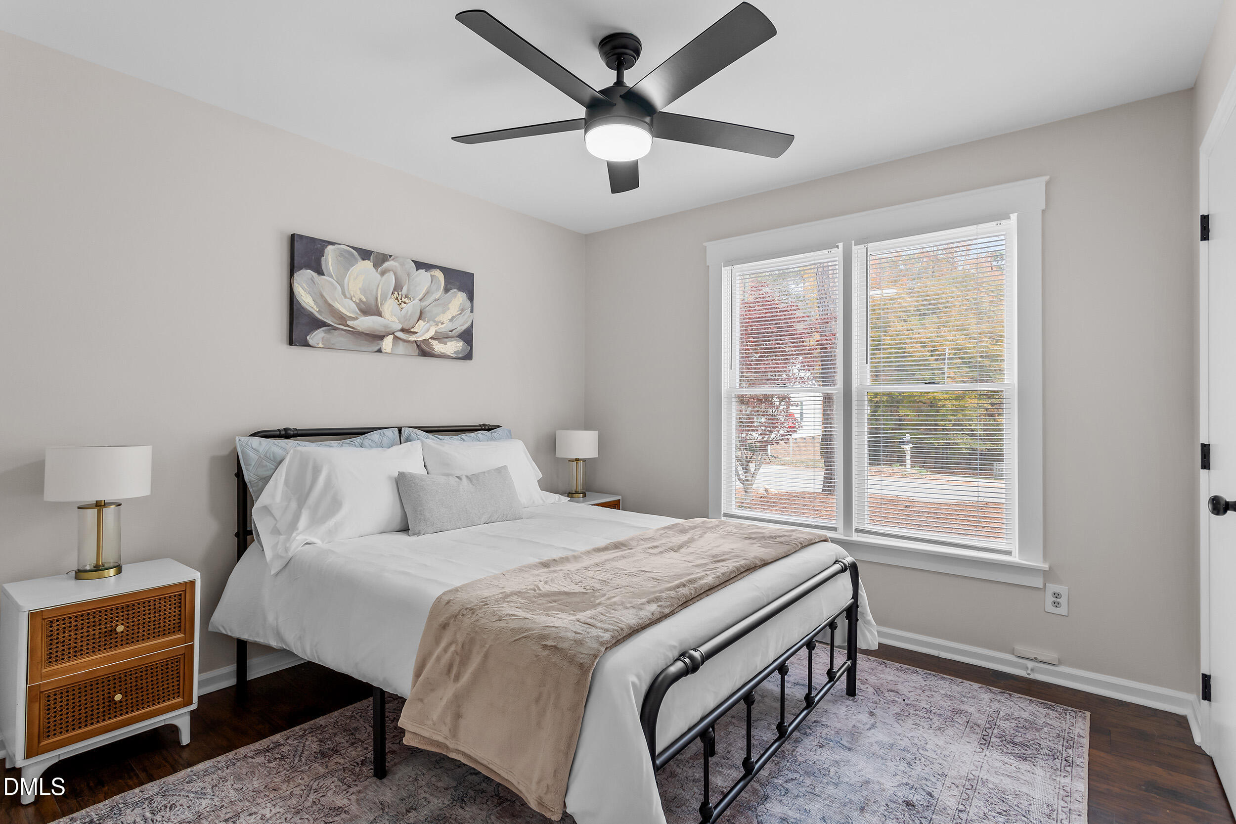 3525 Castlegate Drive Raleigh, NC 27616 - Photo 9 of 15 a bedroom with a bed and a window