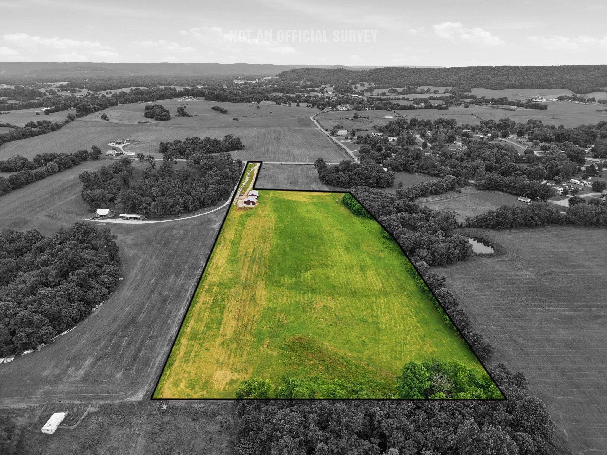1050 Franks Ferry Road Sparta, TN 38583 - Photo 35 of 35 an aerial view of residential houses with outdoor space