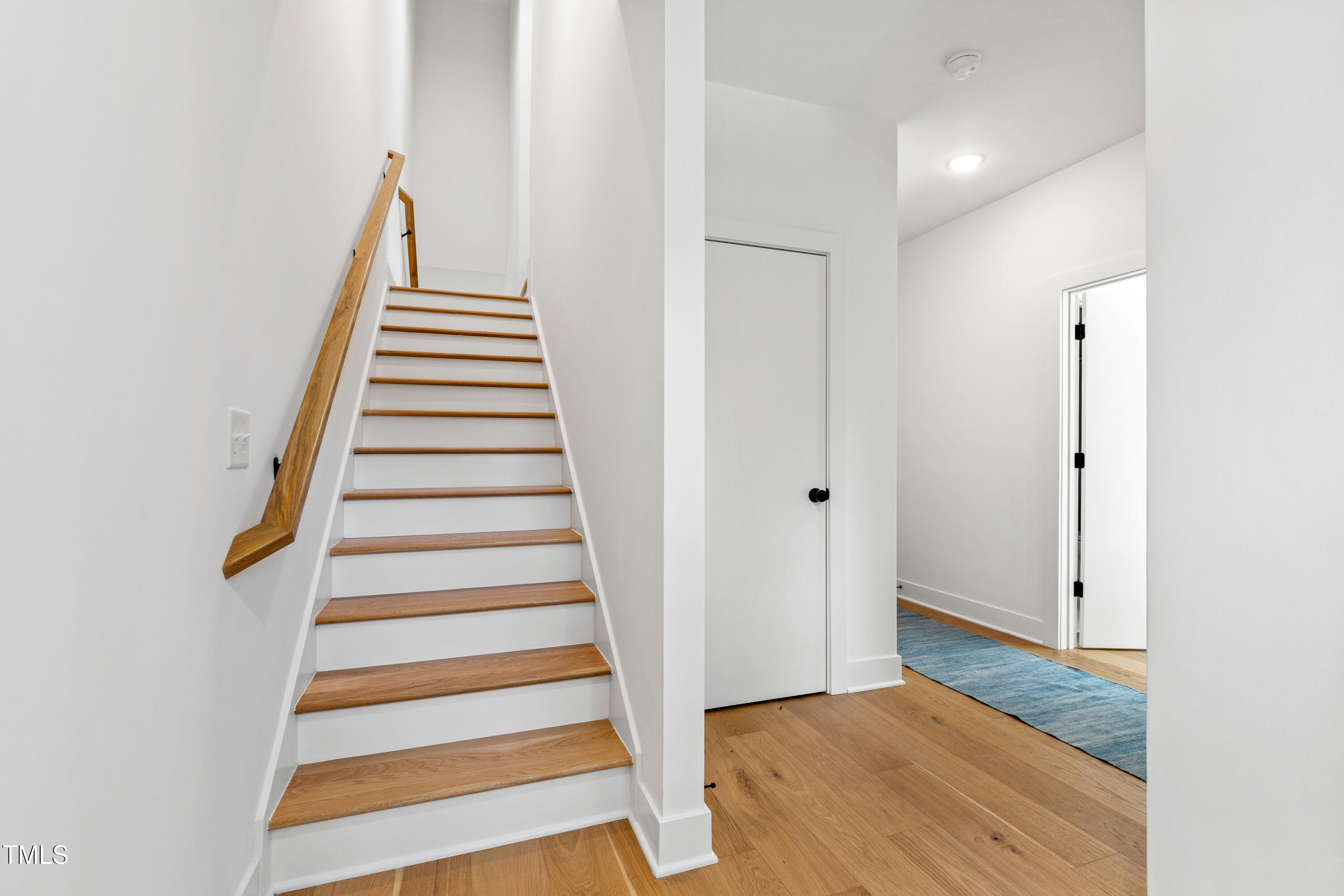 511 Edgecreek Court Raleigh, NC 27604 - Photo 11 of 58 a view of entryway with wooden floor