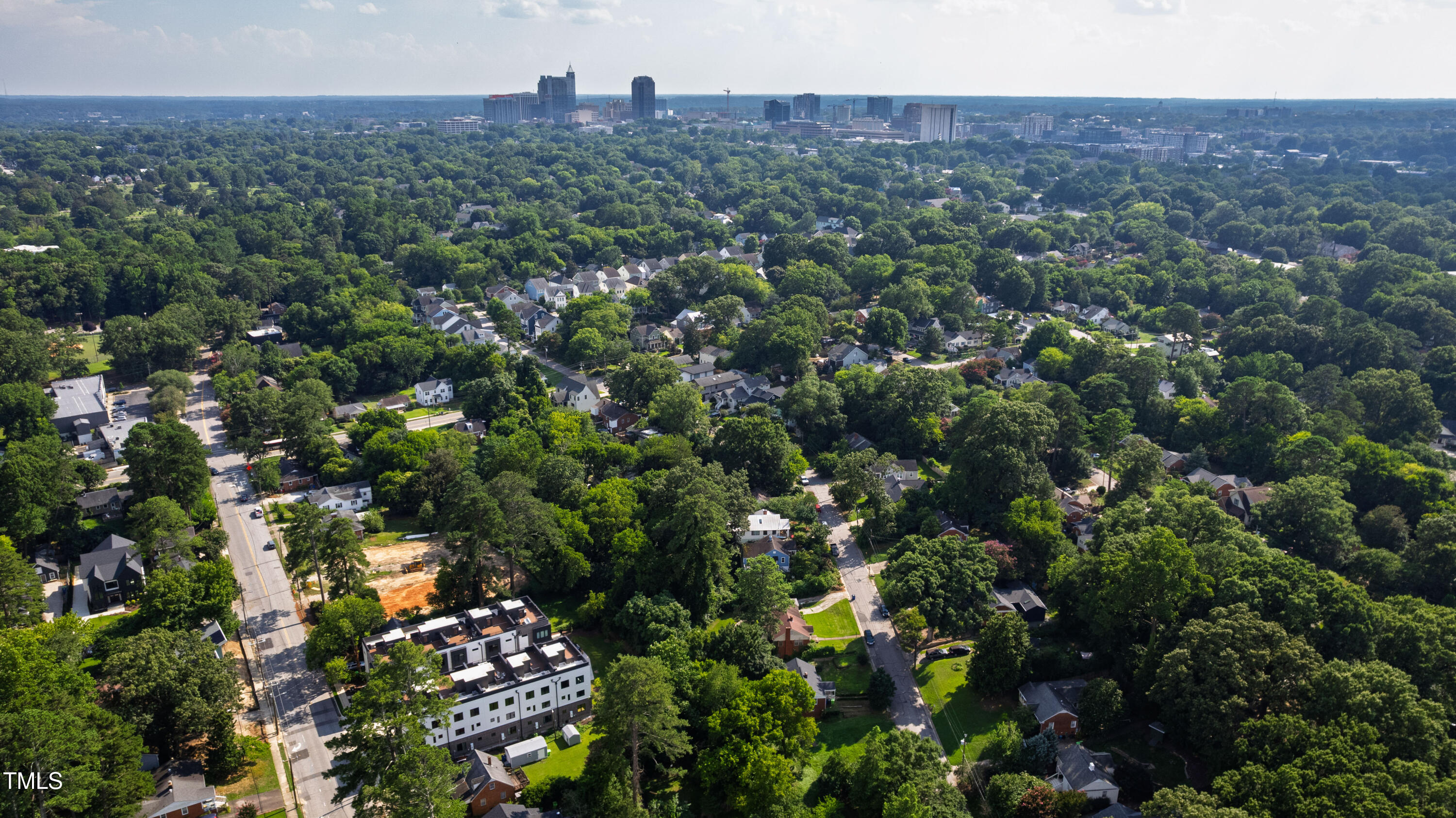 511 Edgecreek Court Raleigh, NC 27604 - Photo 53 of 58 an aerial view of multiple house