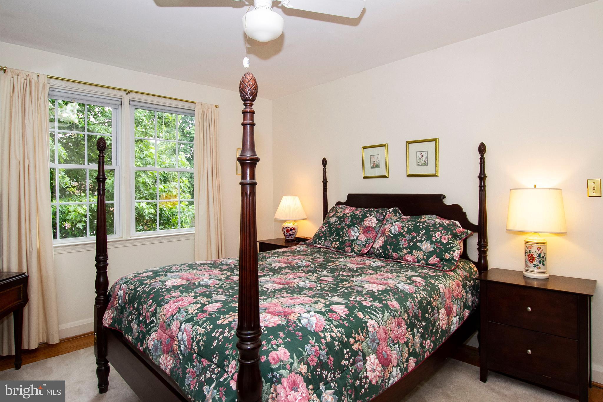 7014 Heathfield Road Baltimore, MD 21212 - Photo 13 of 26 First Bedroom with hardwood floors.