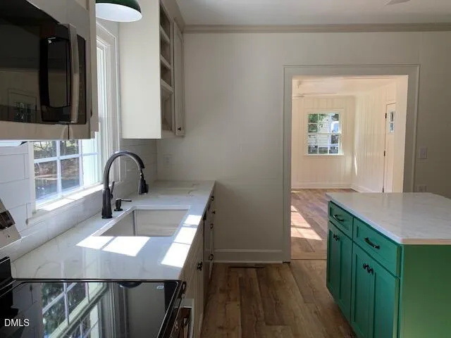 a view of a storage & utility room