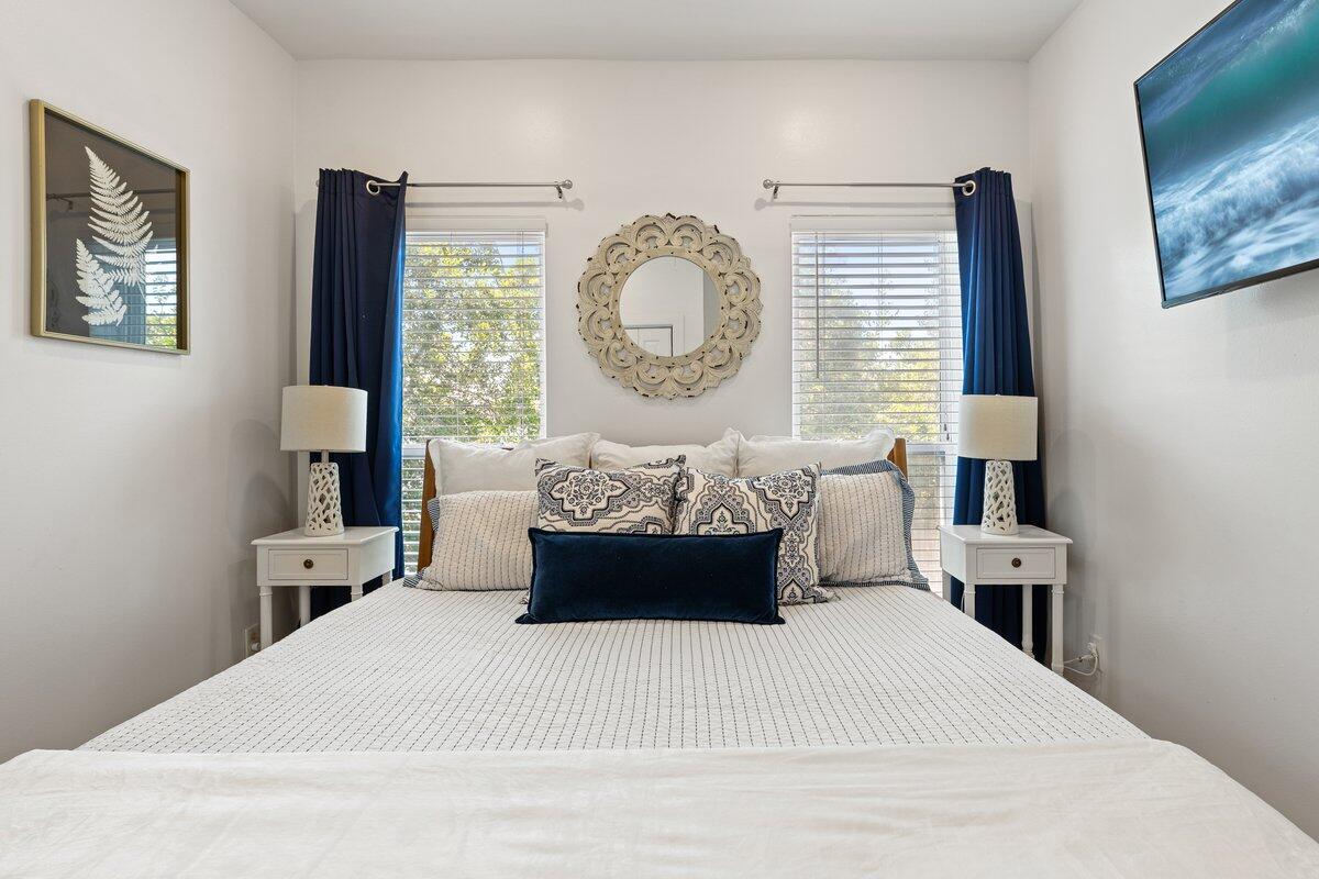 67 Snapper Street Santa Rosa Beach, FL 32459 - Photo 35 of 48 a large bed with a large window