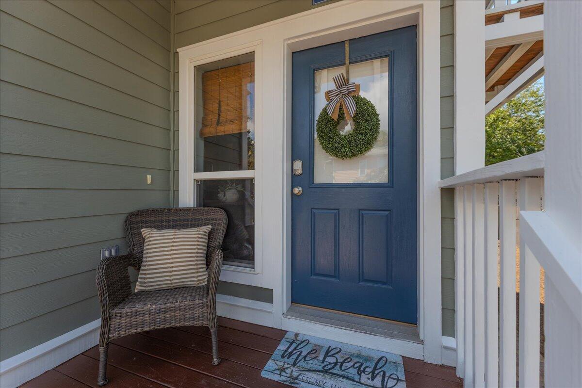 67 Snapper Street Santa Rosa Beach, FL 32459 - Photo 6 of 48 a view of front door and porch