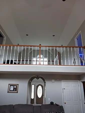 a view of front door