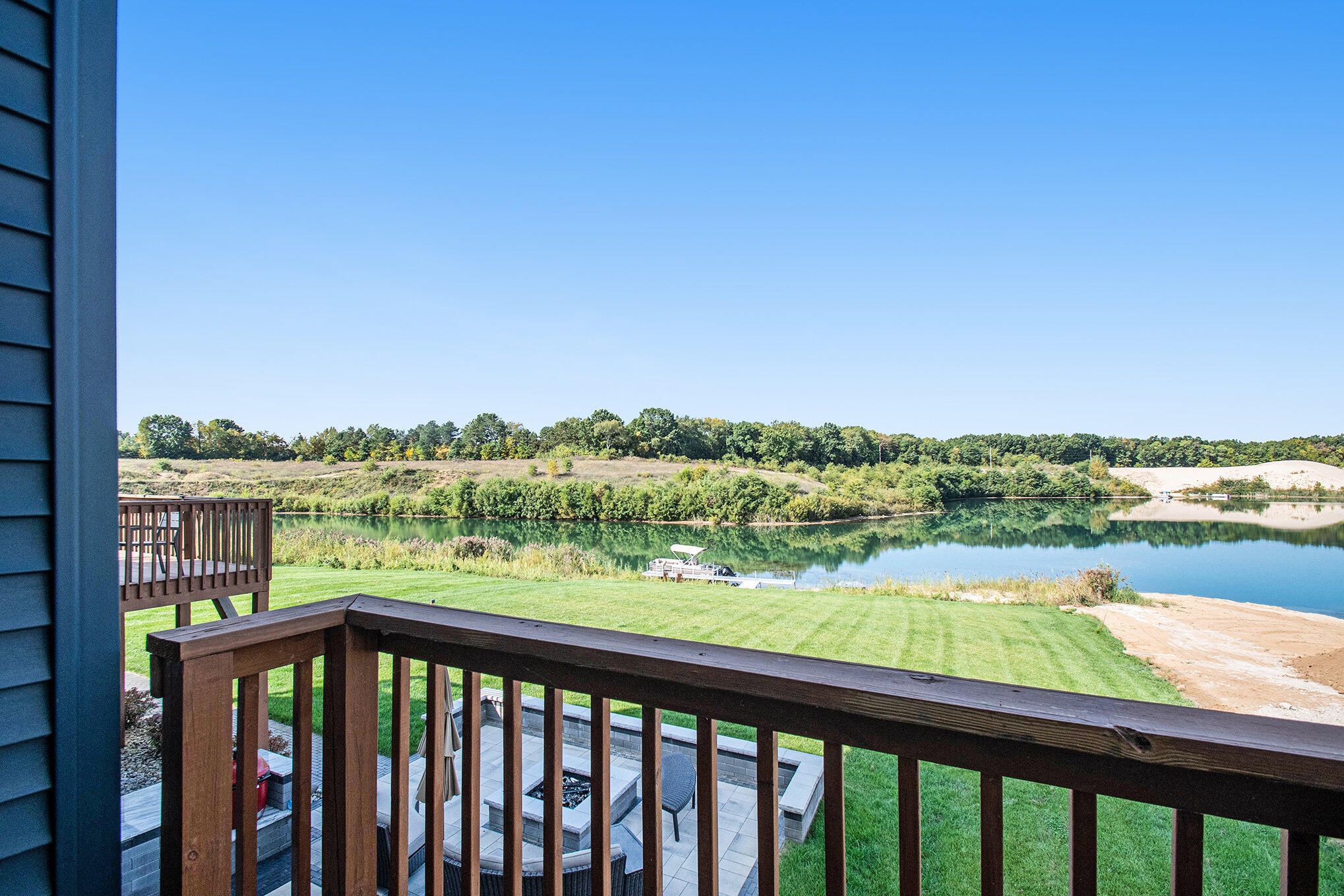 1872 Barron Lake Road Niles, MI 49120 - Photo 20 of 60 1872 Barron Lake Rd main BR balcony