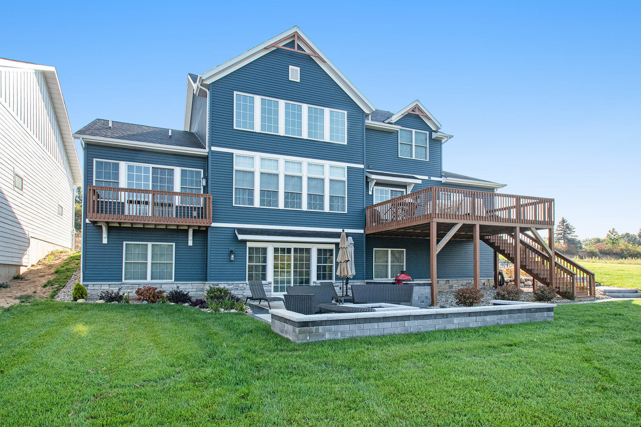 1872 Barron Lake Road Niles, MI 49120 - Photo 43 of 60 1872 Barron Lake Rd lake side of home