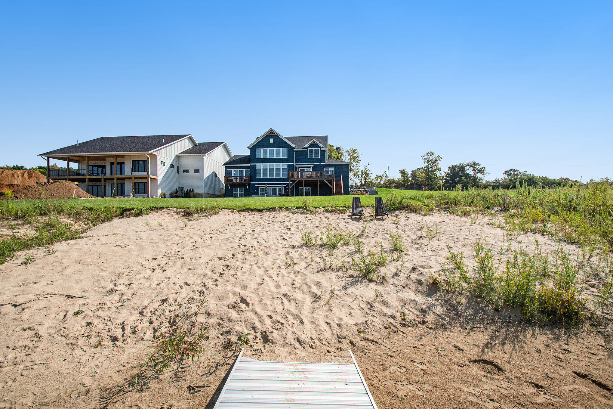 1872 Barron Lake Road Niles, MI 49120 - Photo 47 of 60 1872 Barron Lake Rd from beach to home