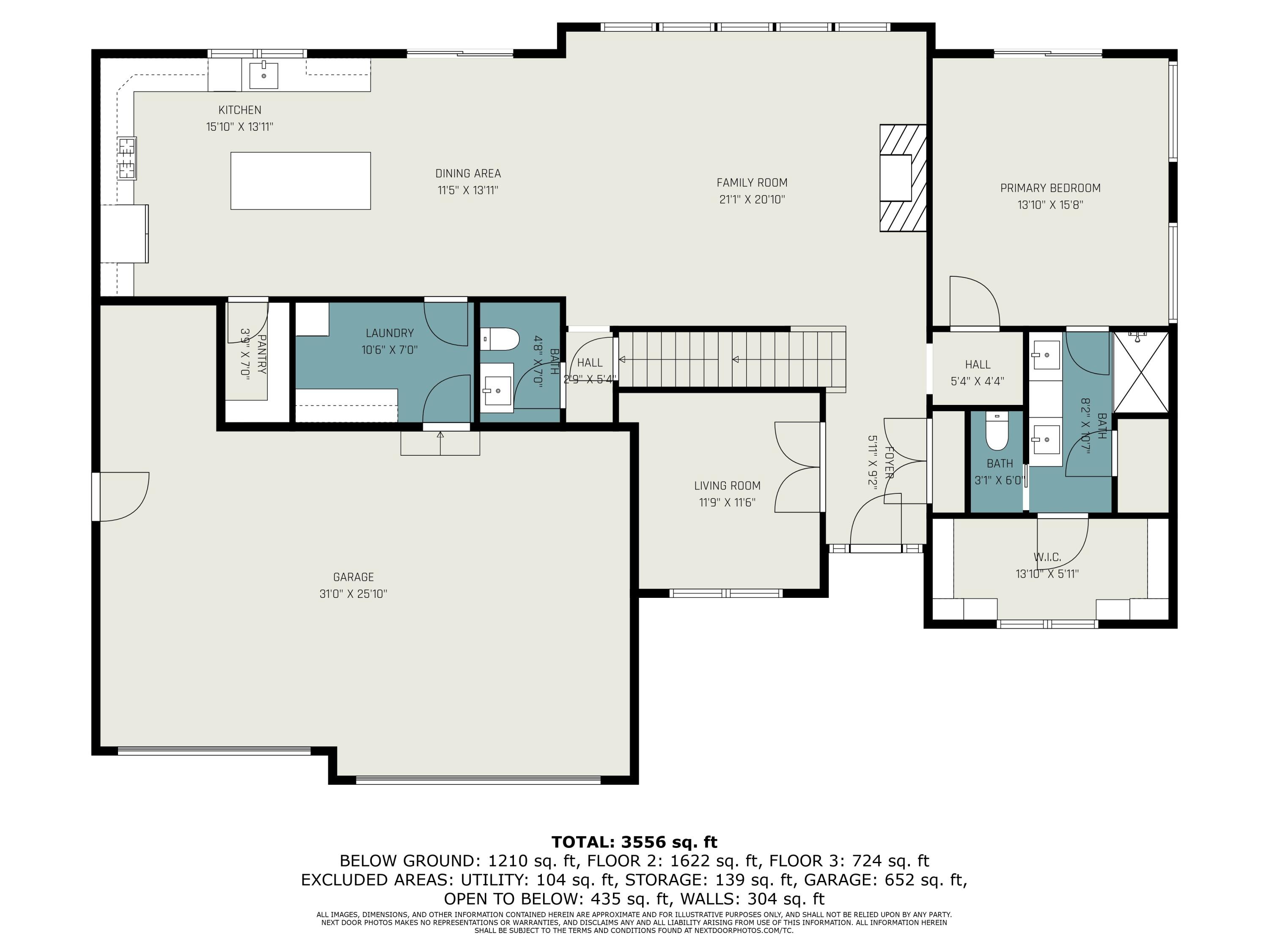 1872 Barron Lake Road Niles, MI 49120 - Photo 59 of 60 1872 Barron Lake Rd main level Floorplan