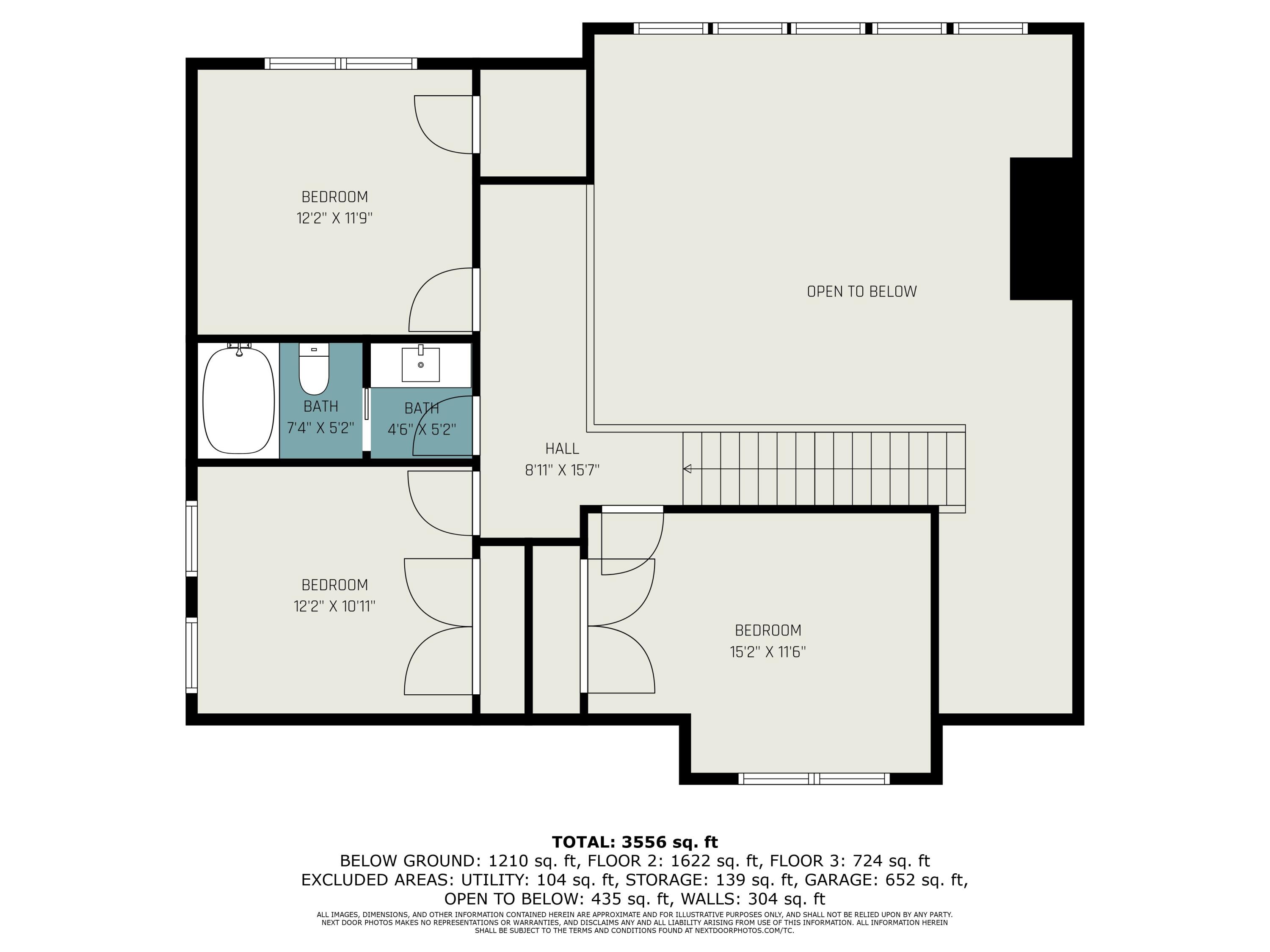 1872 Barron Lake Road Niles, MI 49120 - Photo 60 of 60 1872 Barron Lake Rd 2nd story floor plan