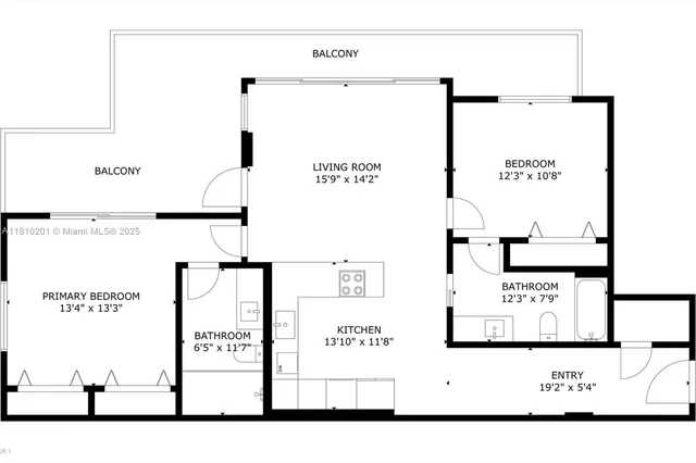 $685,000 | 1025 92nd Street, Unit 707, Bay Harbor Islands, FL 33154