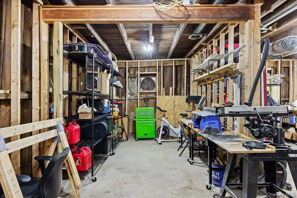 a view of a storage room with a lot of stuff