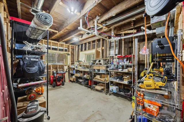 a view of steet with couch